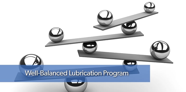 Well balanced lubrication program